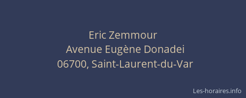 Eric Zemmour