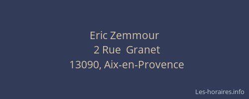 Eric Zemmour