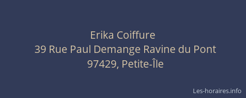 Erika Coiffure