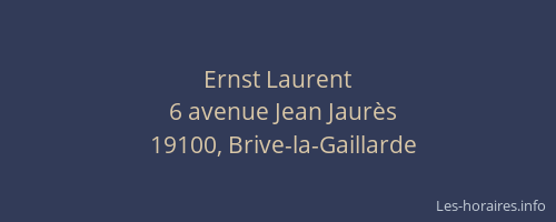 Ernst Laurent