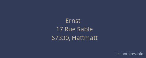 Ernst