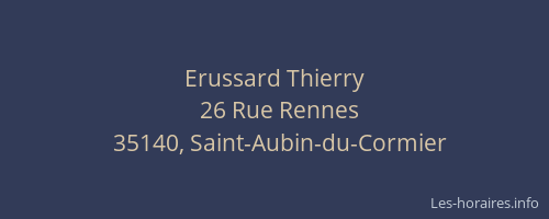 Erussard Thierry