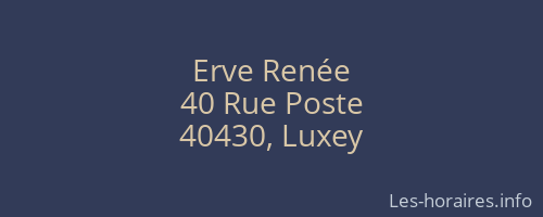 Erve Renée