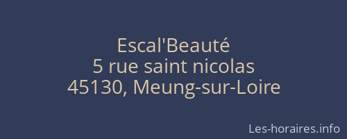 Escal'Beauté
