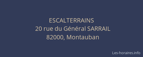 ESCALTERRAINS