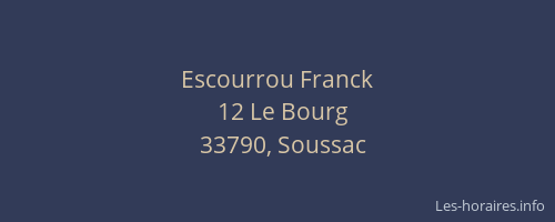 Escourrou Franck