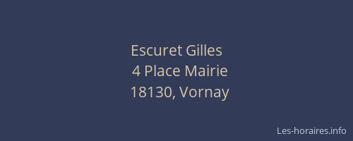Escuret Gilles