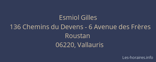 Esmiol Gilles
