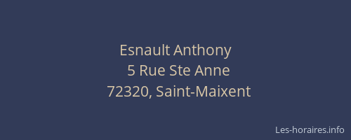 Esnault Anthony