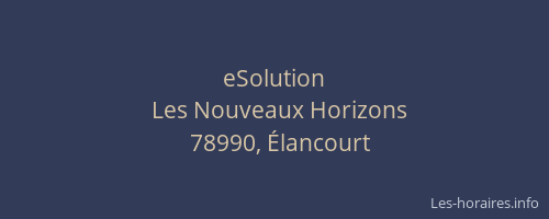 eSolution