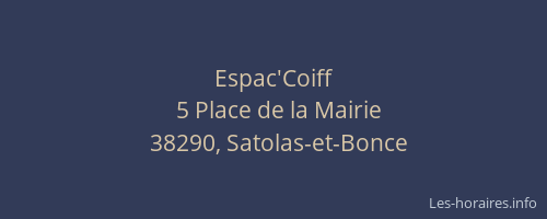 Espac'Coiff