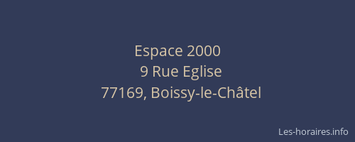 Espace 2000