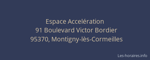 Espace Accelération
