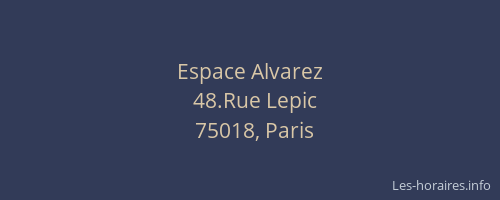 Espace Alvarez