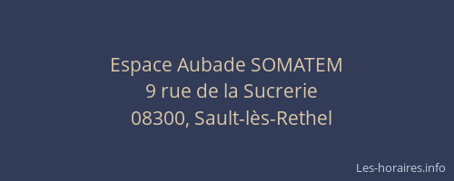 Espace Aubade SOMATEM
