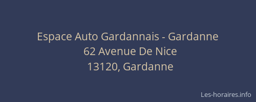 Espace Auto Gardannais - Gardanne