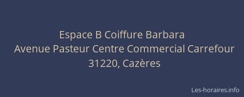 Espace B Coiffure Barbara