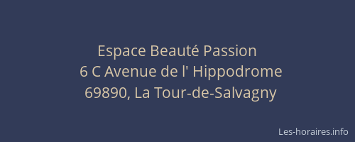 Espace Beauté Passion