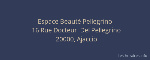 Espace Beauté Pellegrino