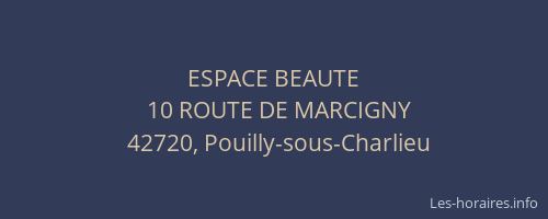 ESPACE BEAUTE
