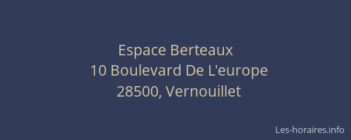 Espace Berteaux