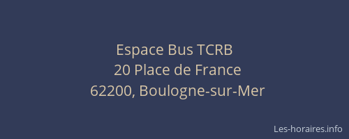 Espace Bus TCRB