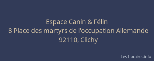 Espace Canin & Félin