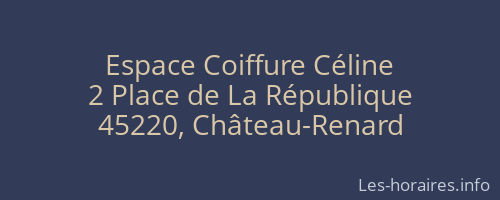 Espace Coiffure Céline