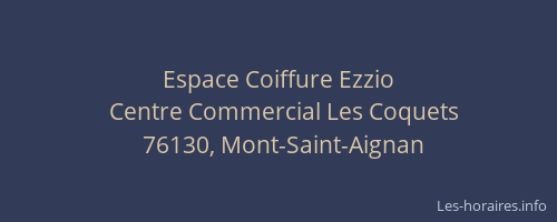 Espace Coiffure Ezzio