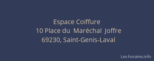 Espace Coiffure
