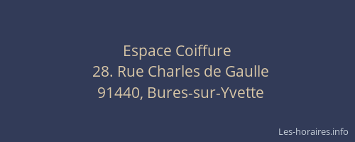 Espace Coiffure