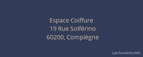 Espace Coiffure