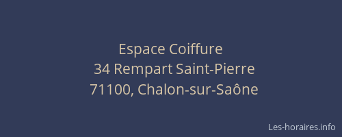 Espace Coiffure