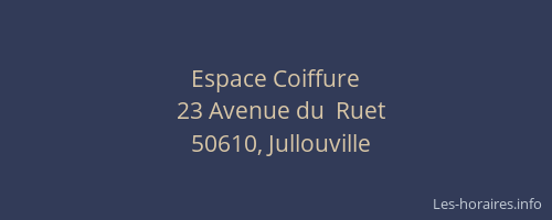 Espace Coiffure