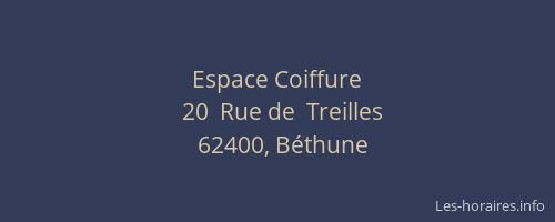 Espace Coiffure