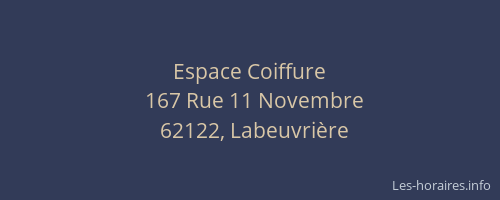 Espace Coiffure
