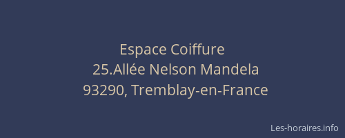 Espace Coiffure