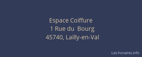 Espace Coiffure