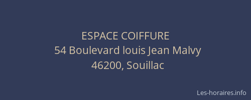 ESPACE COIFFURE