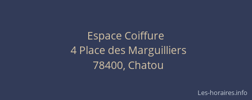 Espace Coiffure
