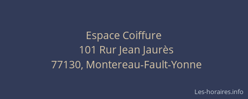 Espace Coiffure