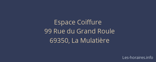 Espace Coiffure