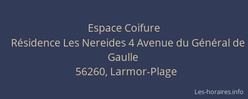 Espace Coifure