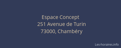 Espace Concept