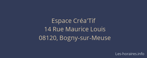 Espace Créa'Tif