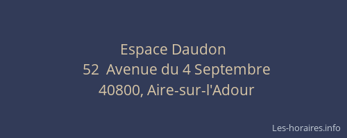 Espace Daudon