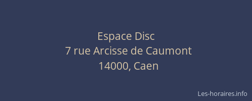 Espace Disc