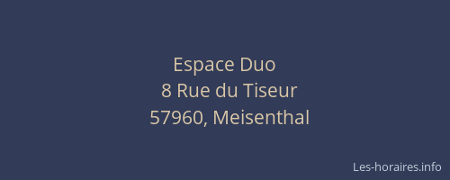 Espace Duo
