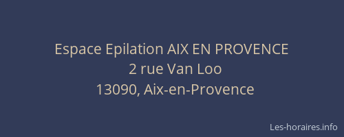 Espace Epilation AIX EN PROVENCE
