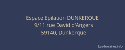 Espace Epilation DUNKERQUE
